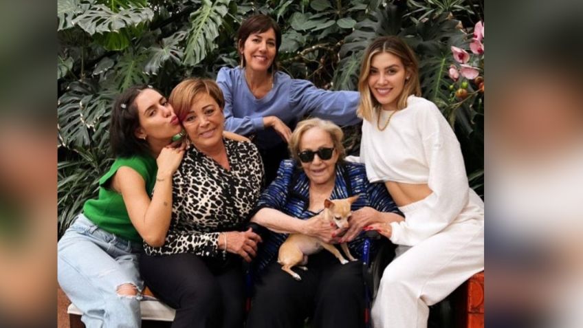 ¿Silvia Pinal, delicada? Michelle Salas y Camila Valero dan inesperada noticia de la actriz