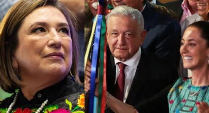 VIDEO: Xóchitl Gálvez critica la entrega del basto de mando entre AMLO y Claudia Sheinbaum