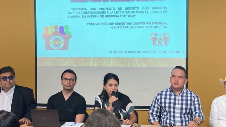 Con una iniciativa de ley, buscan regular la medicina estética en Sonora
