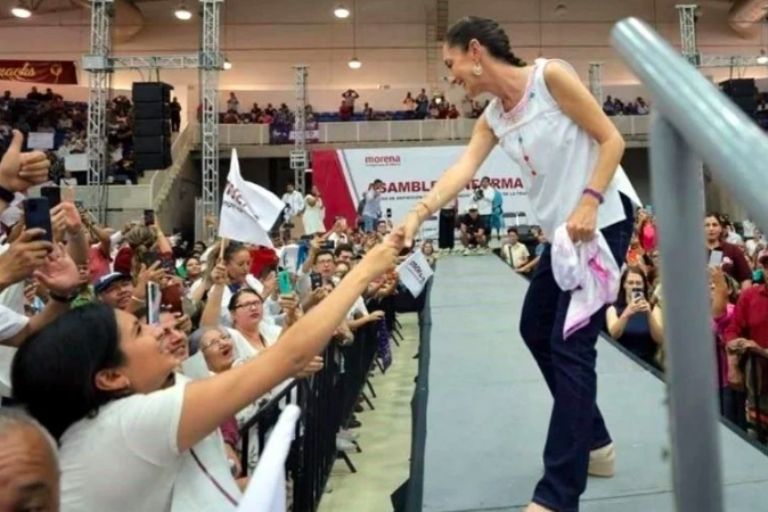 Claudia Sheinbaum en Cajeme 