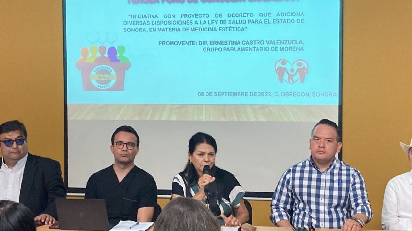 Con una iniciativa de ley, buscan regular la medicina estética en Sonora