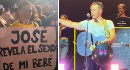 VIDEO: José Madero cumple el sueño de una fan y le hace revelación de género en concierto