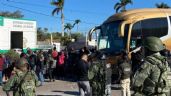 Migrantes se amotinan en Sinaloa para evitar ser deportados