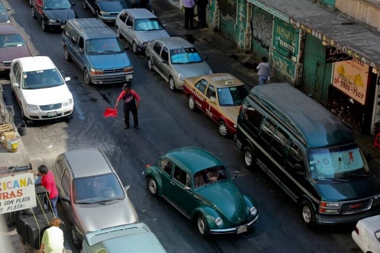 Franeleros en la Ciudad de México