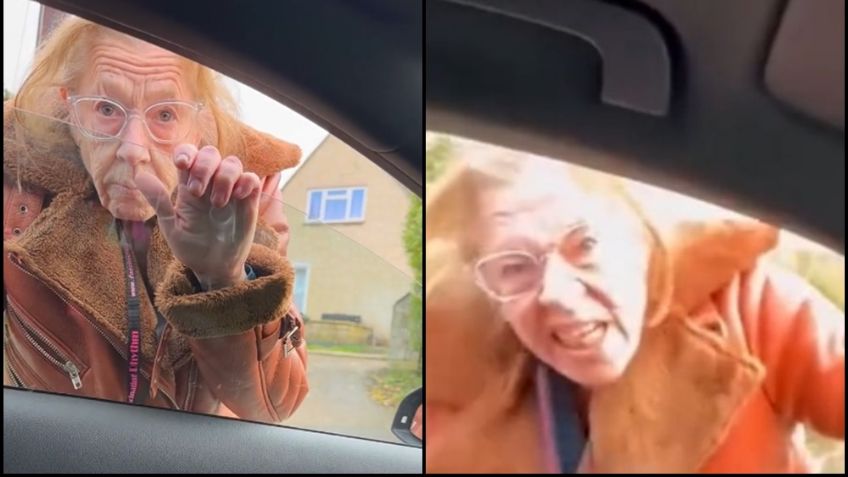 RU: Captan en VIDEO a presunta ‘abuelita’ poseída; causa pánico por extraña actitud
