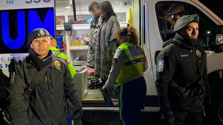 Horas de pánico: Rescatan a pareja extraviada en 'El Pico del Águila', en Tlalpan