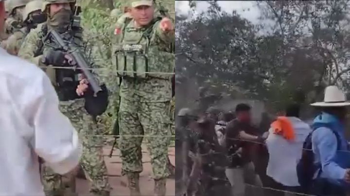 VIDEO: Comandante de la Sedena amenaza a pobladores de Chiapas "Te tengo ubicado"