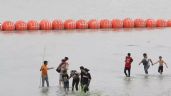 Barrera flotante en frontera de México se queda; pondría en riesgo a migrantes