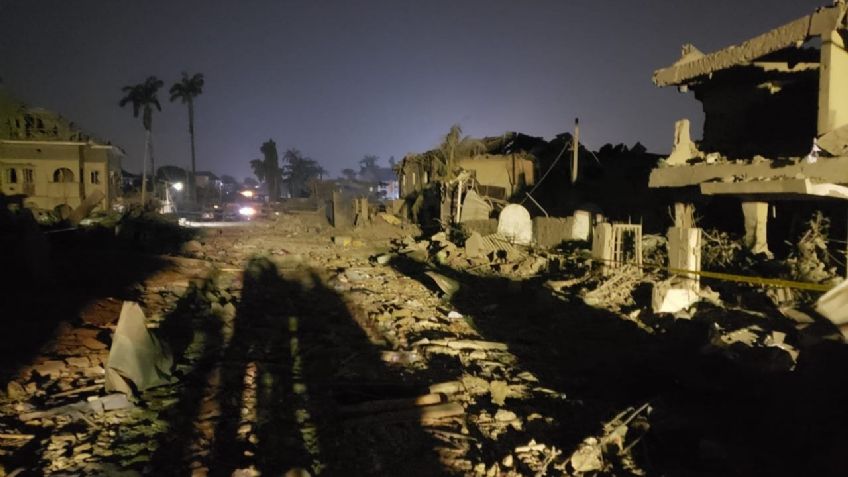 Explosión en zona residencial de Nigeria deja tres muertos y más de 77 heridos