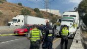 Sicarios armados ejecutan a trailero en la autopista México-Querétaro; caos vehicular