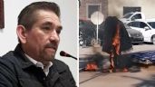 "Es un tema político": Alcalde de Huatabampo minimiza protesta donde jubilado se incendió