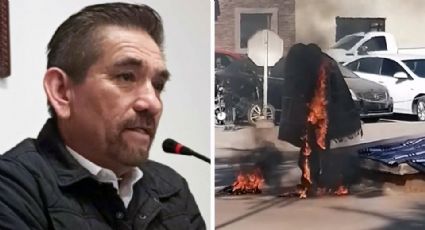 "Es un tema político": Alcalde de Huatabampo minimiza protesta donde jubilado se incendió