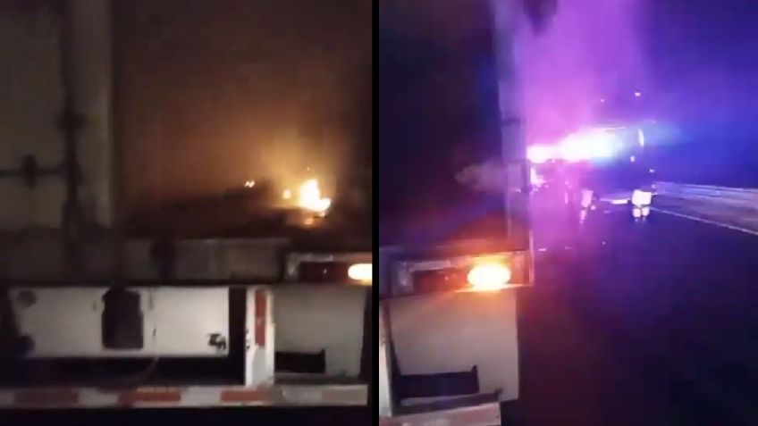 VIDEO: "Lanzar explosivos", el nuevo método de los asaltantes en las carreteras de Puebla