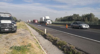 Fatal accidente en el Circuito Exterior Mexiquense, una persona muere atropellada