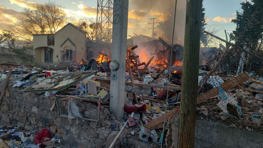 Explosión en casa de Cananea por posible acumulación de gas deja varios lesionados