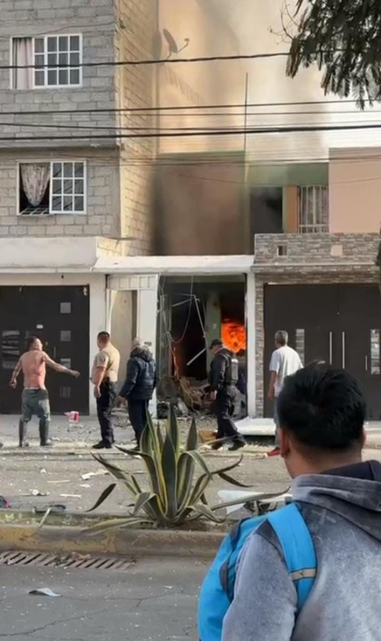 Explosión en Tecámac