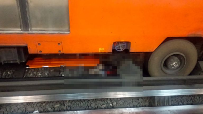 Hombre se arroja a vías del Metro en CDMX