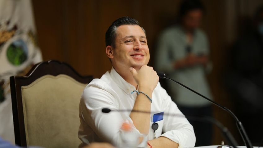 Luis Donaldo Colosio va por escaño en Senado por el MC, Máynez lo felicita en redes