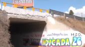 VIDEO: Aparecen 3 cuerpos con heridas de bala bajo un puente en el Estado de México