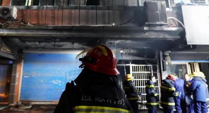 China: Voraz incendio deja a 39 personas muertas; aún hay gente en el lugar del siniestro