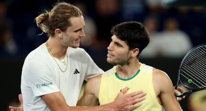 Carlos Alcaraz cae ante Zverev en el Abierto de Australia y asegura el número 1 a Djokovic