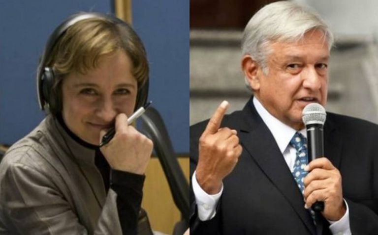 Carmen Aristegui y AMLO