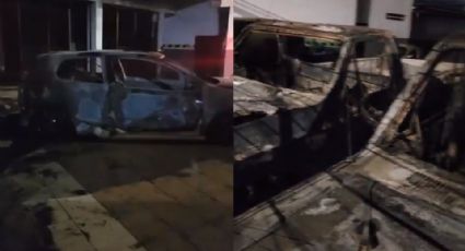 VIDEO: Por no 'pagar piso', le incendian 20 autos a empresario: "Sigan votando por Sheinbaum"