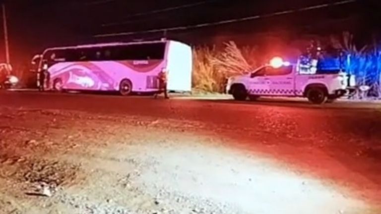 Aseguran camiones con indocumentados en Cajeme. Foto: Facebook