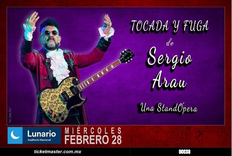 Sergio Arau regresa con su show 'Tocada y Fuga'