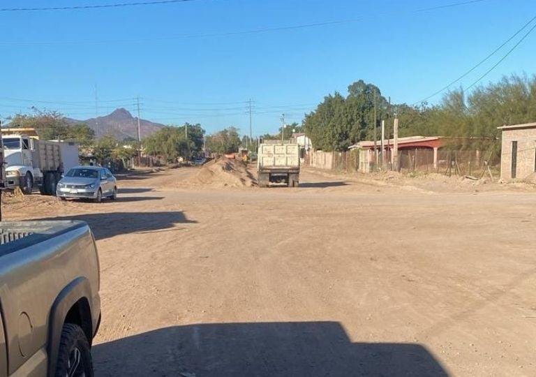 Los transportistas bloquearon las obras que se realizan en Empalme