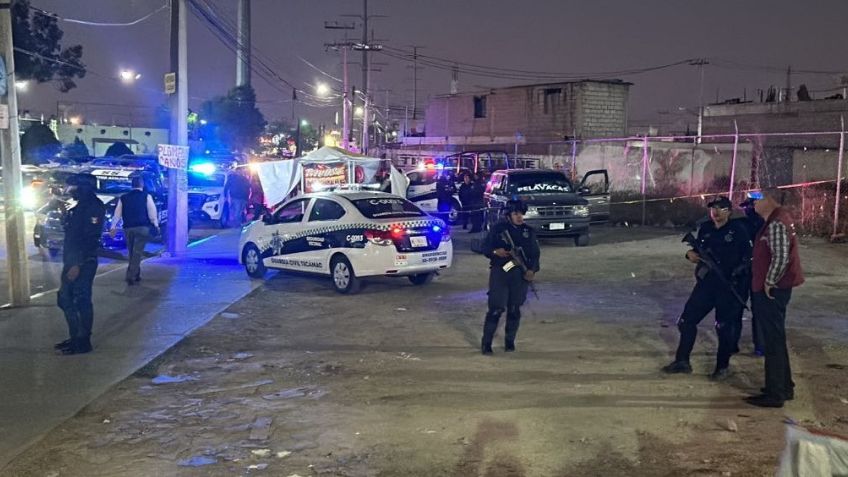 Sicarios ejecutan a taquero en calles de Tecámac; se negó a pagar derecho de piso