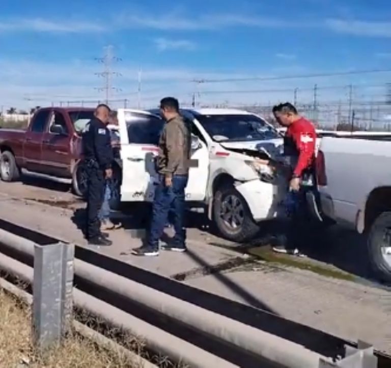 Así quedaron los autos accidentados