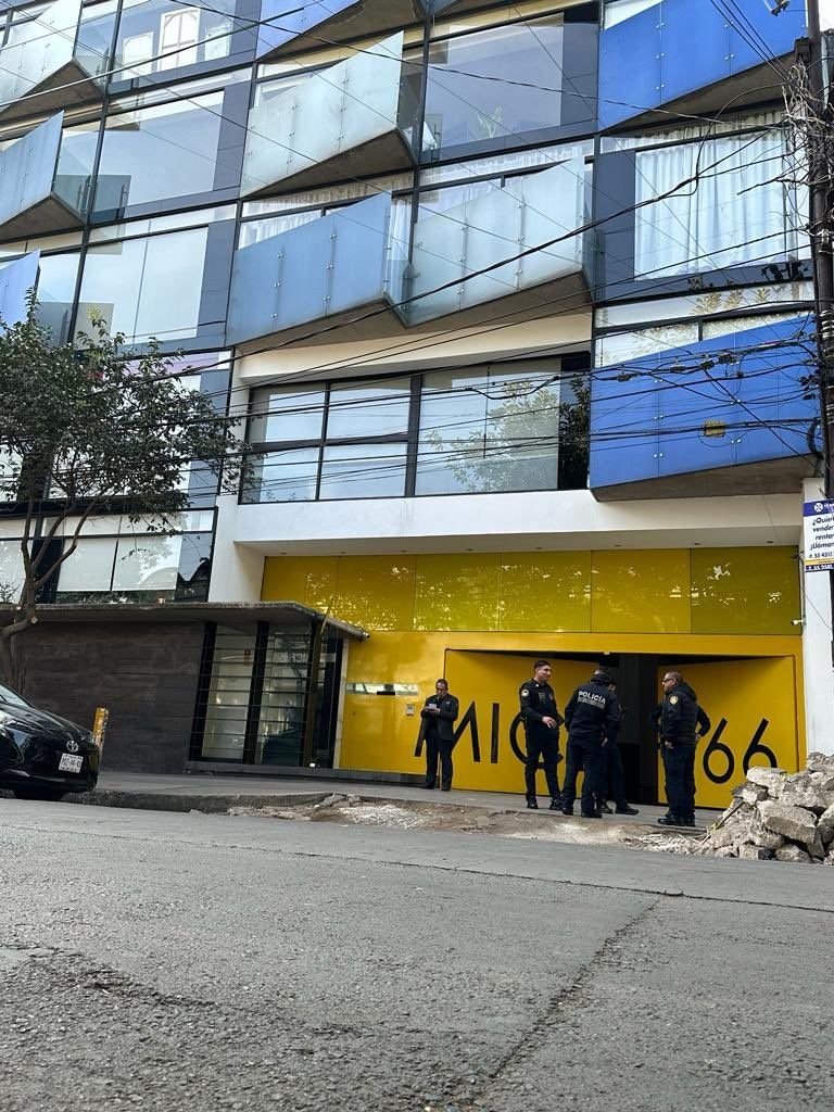 Joven muere en La Condesa