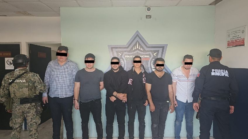 Golpe al crimen en Ciudad Obregón: Detienen a 8 presuntos secuestradores y ladrones