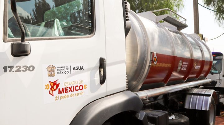 Crisis del agua: Gobierno llena pipas en Huixquilucan y Naucalpan pide declarar emergencia