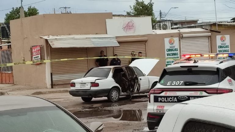 Incendio de auto