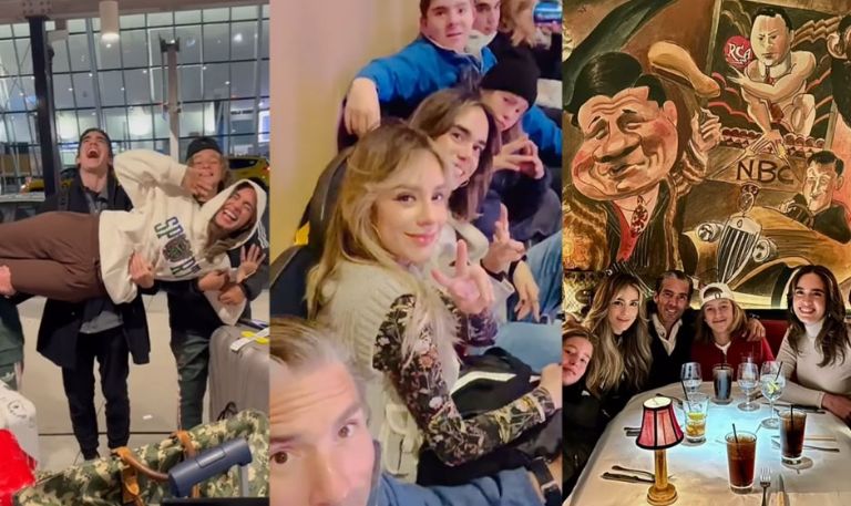 Hijo de Galilea Montijo pasa las fiestas con su madrastra