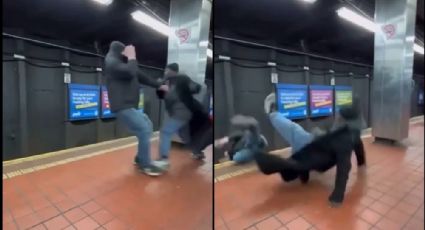 Riña termina en tragedia: Tras discusión, un hombre es empujado a las vías del metro en EU