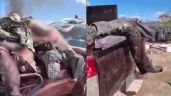 VIDEO: La Familia Michoacana apila varios cuerpos cercenados "así te los voy a regresar"