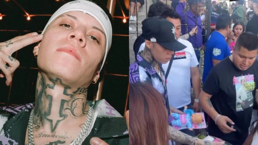 Santa Fe Klan se convierte en Rey Mago y regala juguetes a los niños de su barrio