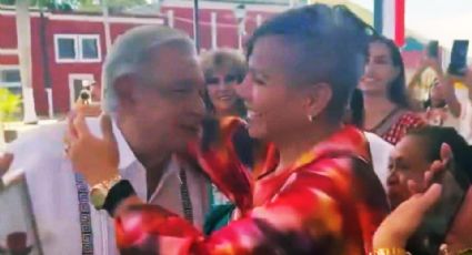 VIDEO: Diputada trans Salma Luévano responde a críticas por su polémico saludo con AMLO