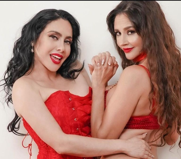 Sugey Ábrego y Dorismar