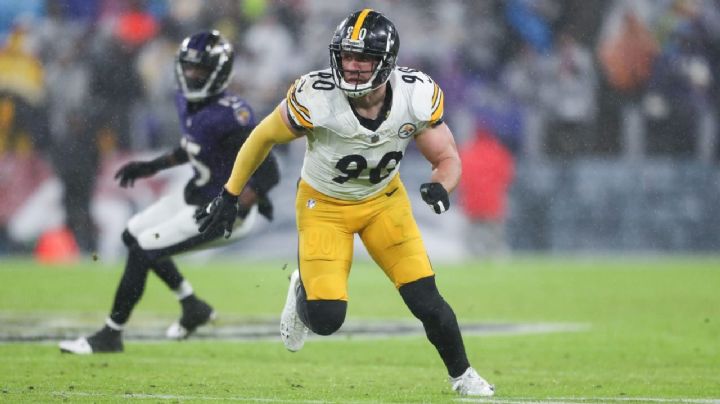Steelers no podrán contar con TJ Watt para el inicio de los playoffs ante los Bills