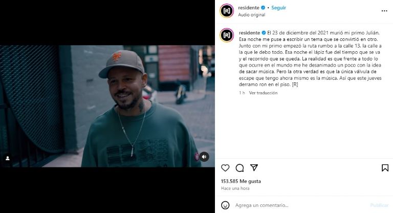 Residente Anuncia el Lanzamiento de su Nuevo Álbum a Pesar de los Conflictos Mundiales