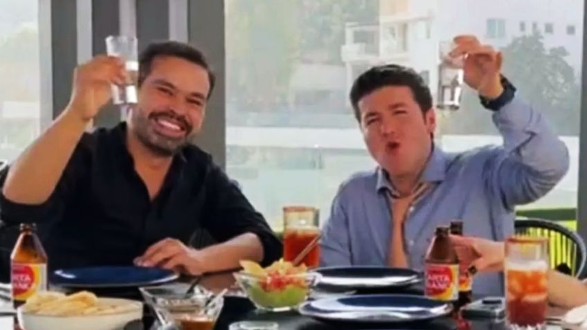 Samuel García anuncia a Jorge Álvarez Máynez como precandidato de Movimiento Ciudadano