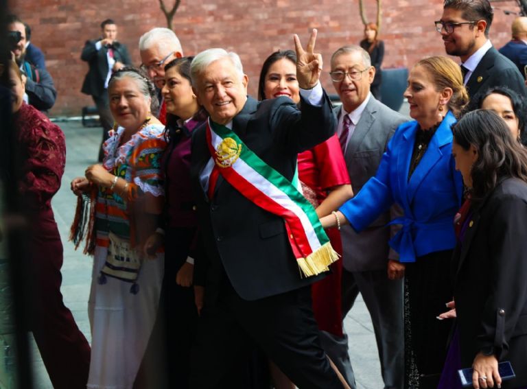 AMLO en la Cámara de Diputados