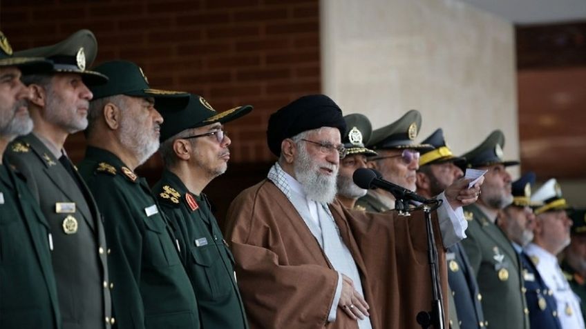 Irán lanza misiles contra Israel y Biden ordena a Fuerzas Armadas derribarlos