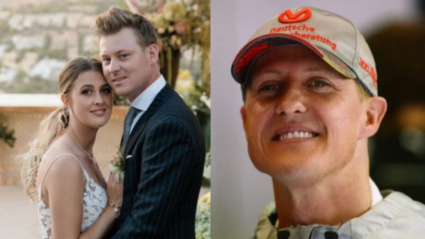 Michael Schumacher reaparece tras más de una década ausente; asistió a la boda de su hija