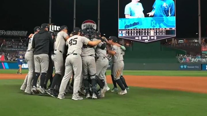 Cumplieron primer objetivo: Yankees elimina a Royals y avanza a la Serie de Campeonato