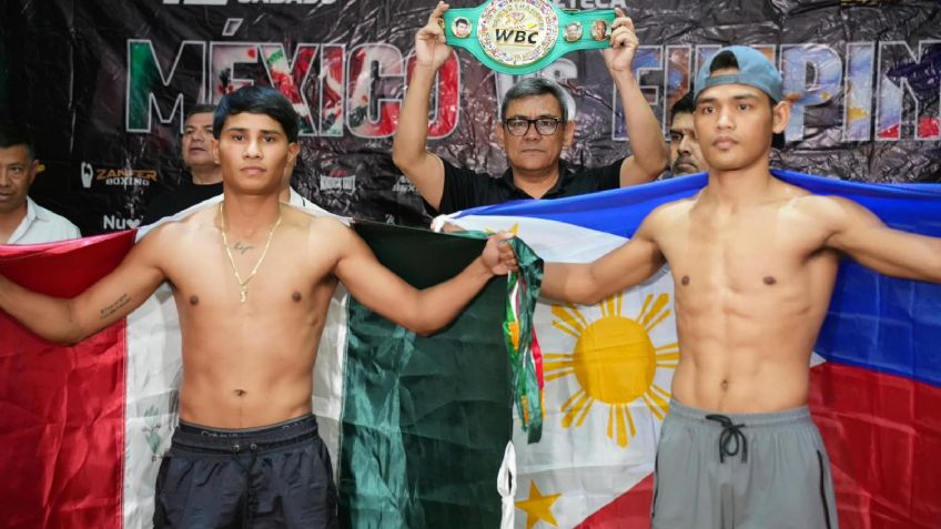 Yahir Frank y Jayr Raquinel dan el peso y están listos para la 'guerra' por el título mundial plata